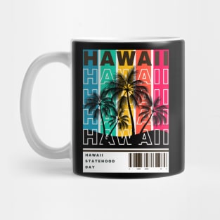 Hawaii Statehood Day Mug